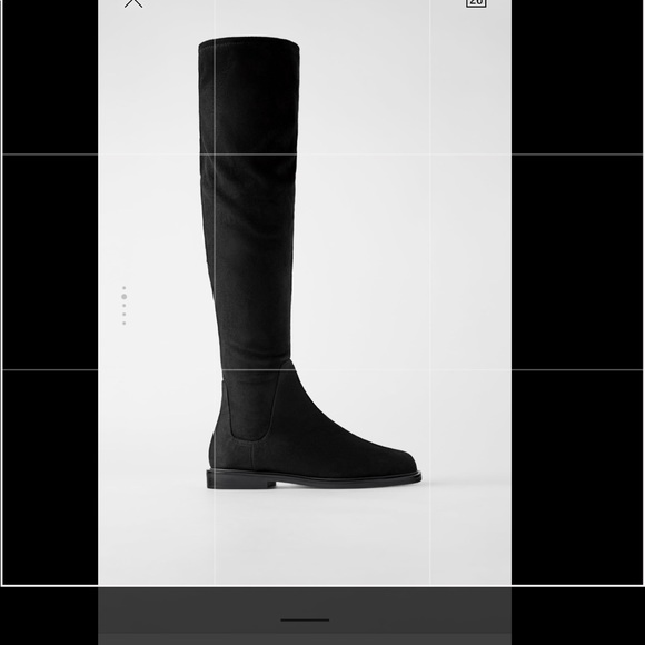 cheap black flat boots